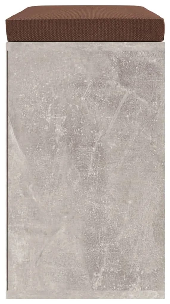 Παπουτσοθήκη Γκρι Σκυρ. 103x30x48 εκ. από Επεξεργασμένο Ξύλο - Γκρι