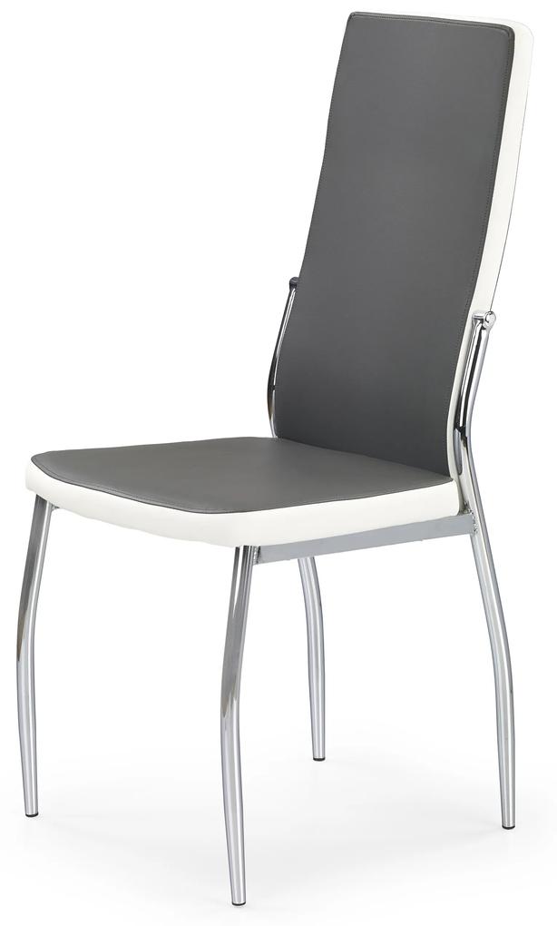 60-20943 K210 chair, color: grey / white DIOMMI V-CH-K/210-KR-POPIEL, 1 Τεμάχιο