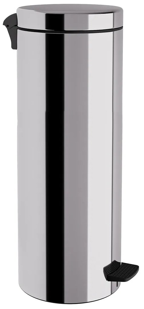Κάδος Απορριμμάτων (Φ25x65) Pam &amp; Co 30lt 2565-001 Inox
