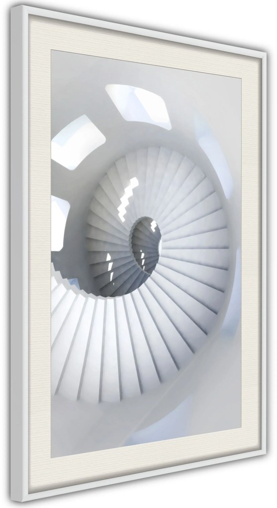 Αφίσα - Spiral Stairs - 20x30 - Χρυσό - Χωρίς πασπαρτού