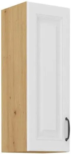 Κρεμαστό ντουλάπι Yvette 30 G 90 1F-Λευκό