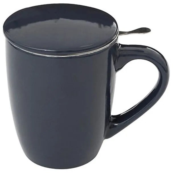 Κούπα Τσαγιού 320ml Με Καπάκι &amp; Φίλτρο S-D Lid Blue 154002C