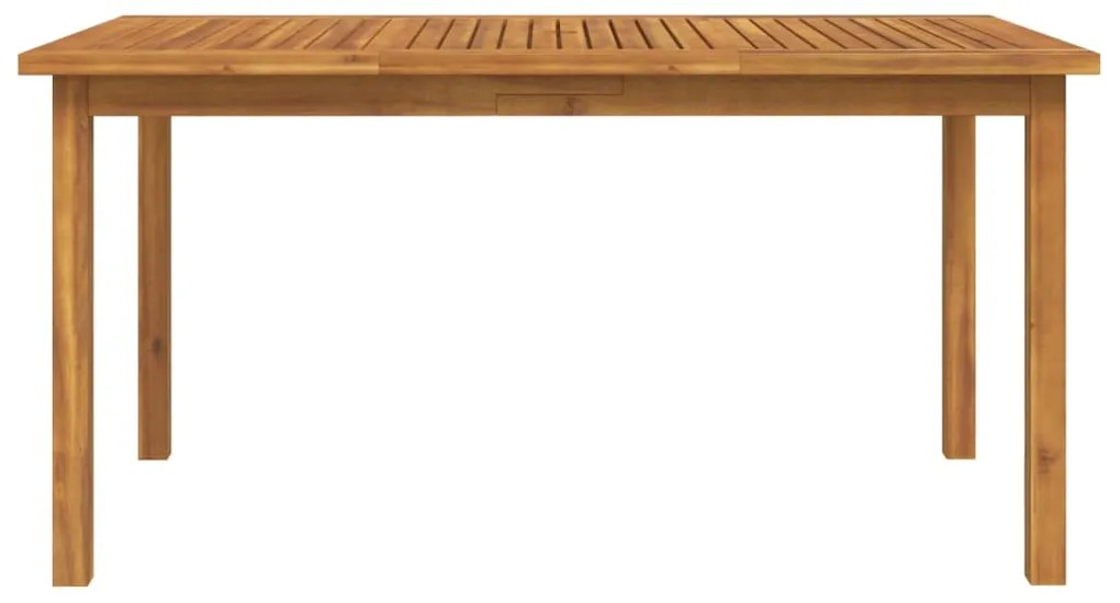 vidaXL Σετ Τραπεζαρίας Κήπου 5 Τεμαχίων από Μασίφ Ξύλο Ακακίας