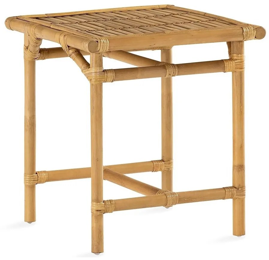 Τραπεζάκι εξωτερικού χώρου Comfort Garden A104, 55x50x50cm, Καφέ, Ξύλο, Έπιπλα ήδη συναρμολογημένα