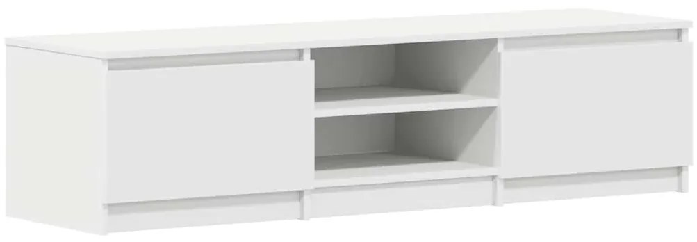 vidaXL Έπιπλο Τηλεόρασης Λευκό 140 x 40 x 35,5 εκ. από Επεξ. Ξύλο