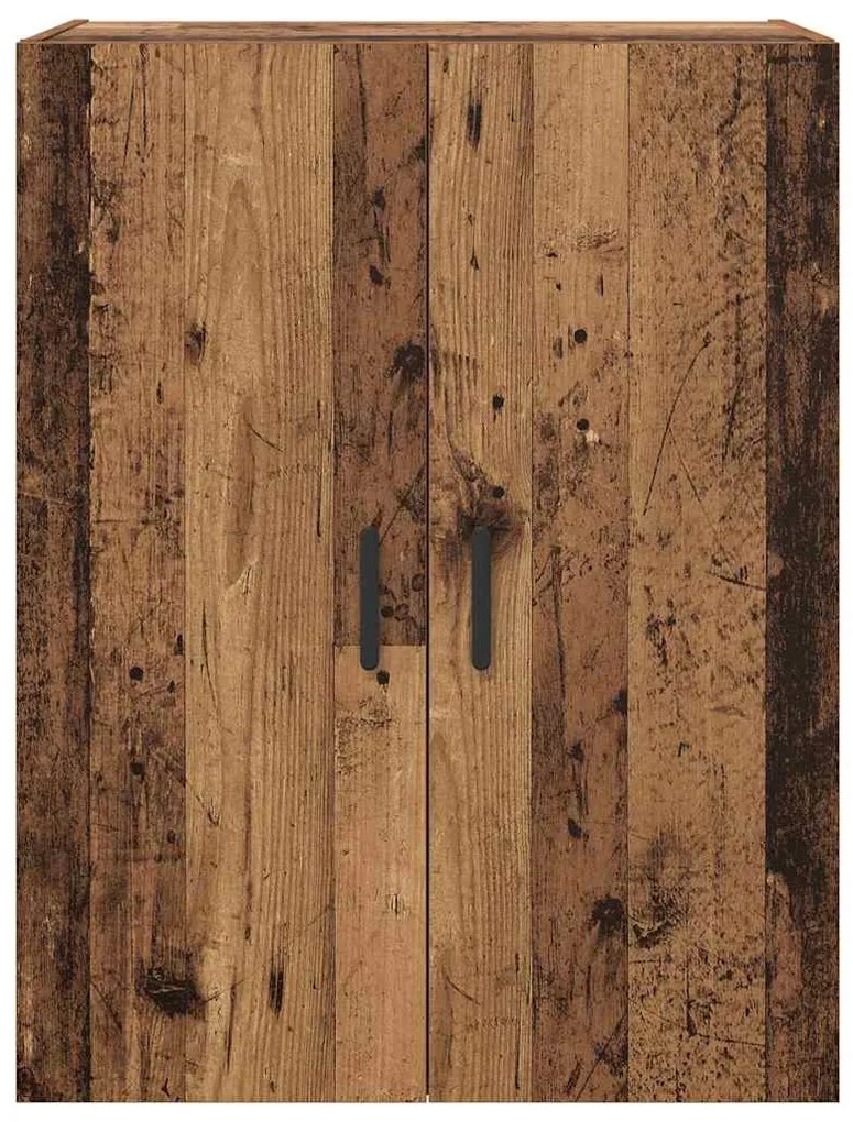 vidaXL Ντουλάπα Τοίχου Επιτοίχιο Παλιό ξύλο 69,5 x 34 x 90 εκ.