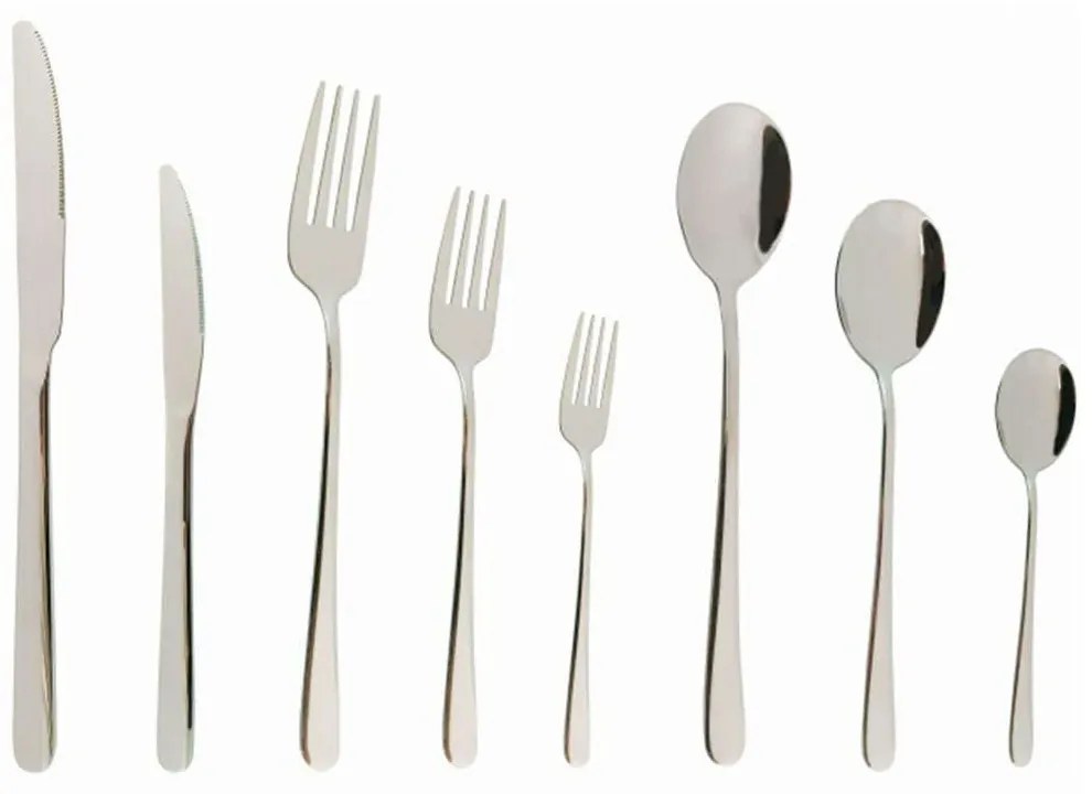 Μαχαιροπίρουνα Σε Βαλίτσα Faro (Σετ 24Τμχ) 03687 Black-Inox Dinox 24 τμχ Steel,Wood