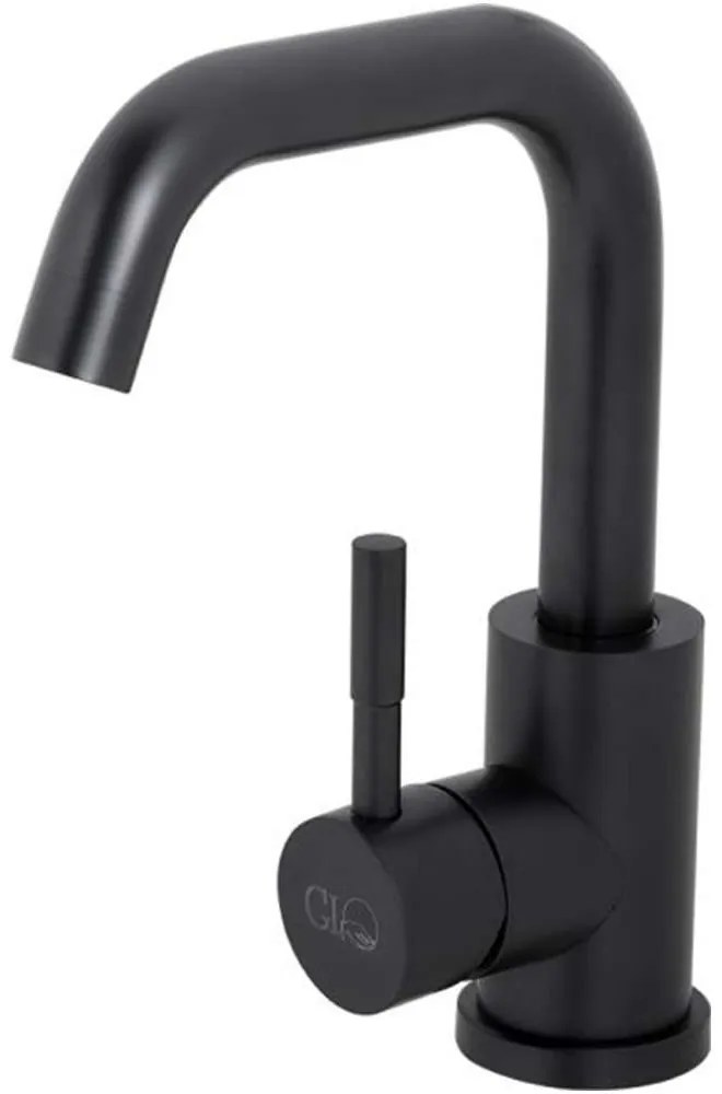 Μπαταρία Νιπτήρος Rota-U 38-3124 Ss304 Black Gloria Metal