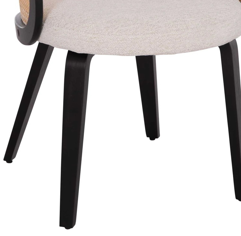 ΠΟΛΥΘΡΟΝΑ ΤΡΑΠΕΖΑΡΙΑΣ BECKER HM18246.02 PLYWOOD ΜΑΥΡΟ--ΕΚΡΟΥ ΥΦΑΣΜΑ 54x62x79Υεκ.