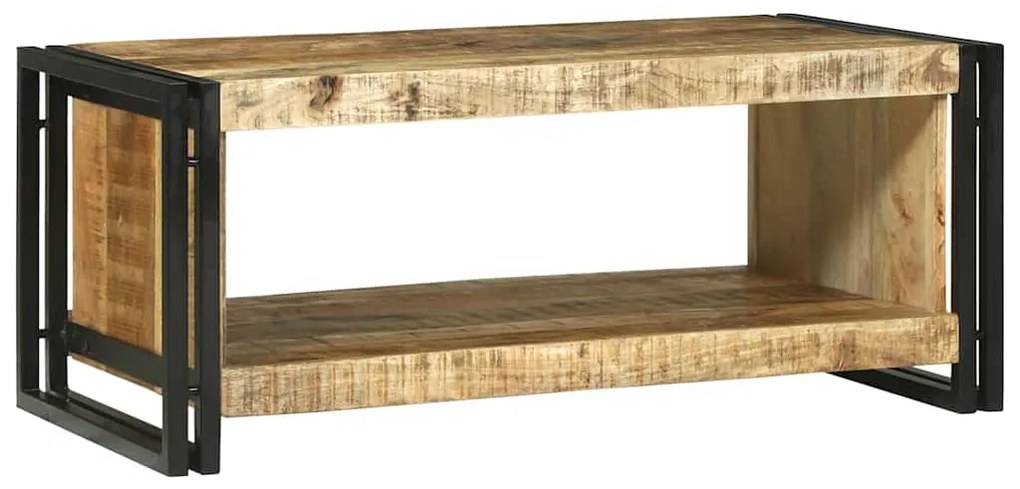 vidaXL Τραπεζάκι σαλονιού Καφέ 90 x 50 x 38 εκ Στερεό ξύλο μάνγκο