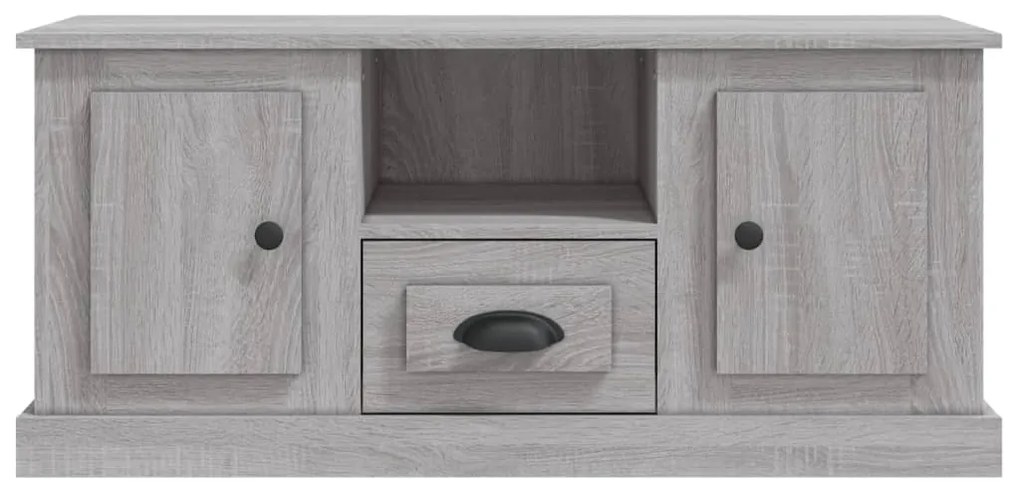 vidaXL Έπιπλο Τηλεόρασης Γκρι Sonoma 100x35,5x45 εκ. Επεξ. Ξύλο