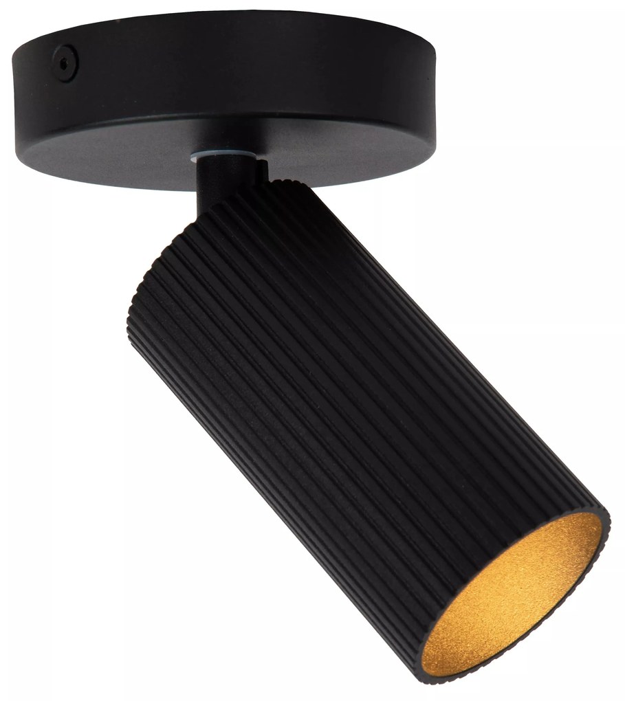 Φωτιστικό Οροφής Lucide 09939-01-30 CLUBS Μαύρο Ματ (Black Mat)