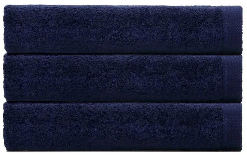 Πετσέτα 02.107.01 Blue Cryspo Trio Χεριών 30x50cm 100% Βαμβάκι