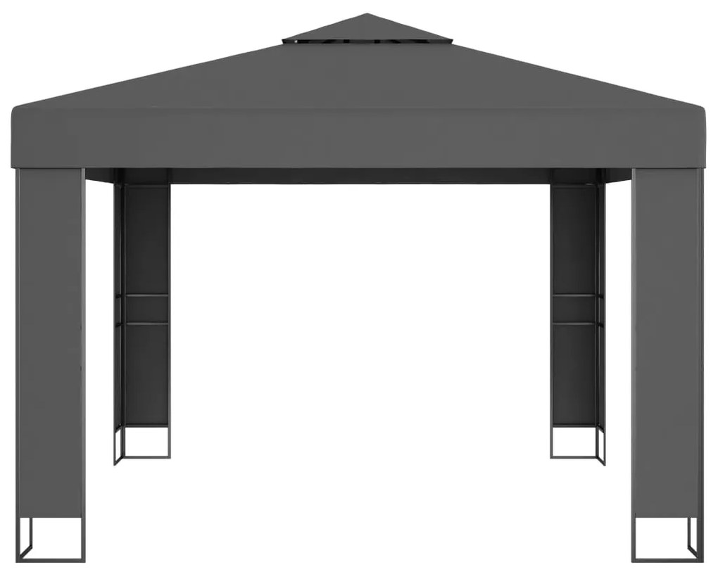 ΚΙΟΣΚΙ ΜΕ ΔΙΠΛΗ ΟΡΟΦΗ ΑΝΘΡΑΚΙ 3 X 3 Μ. 47952