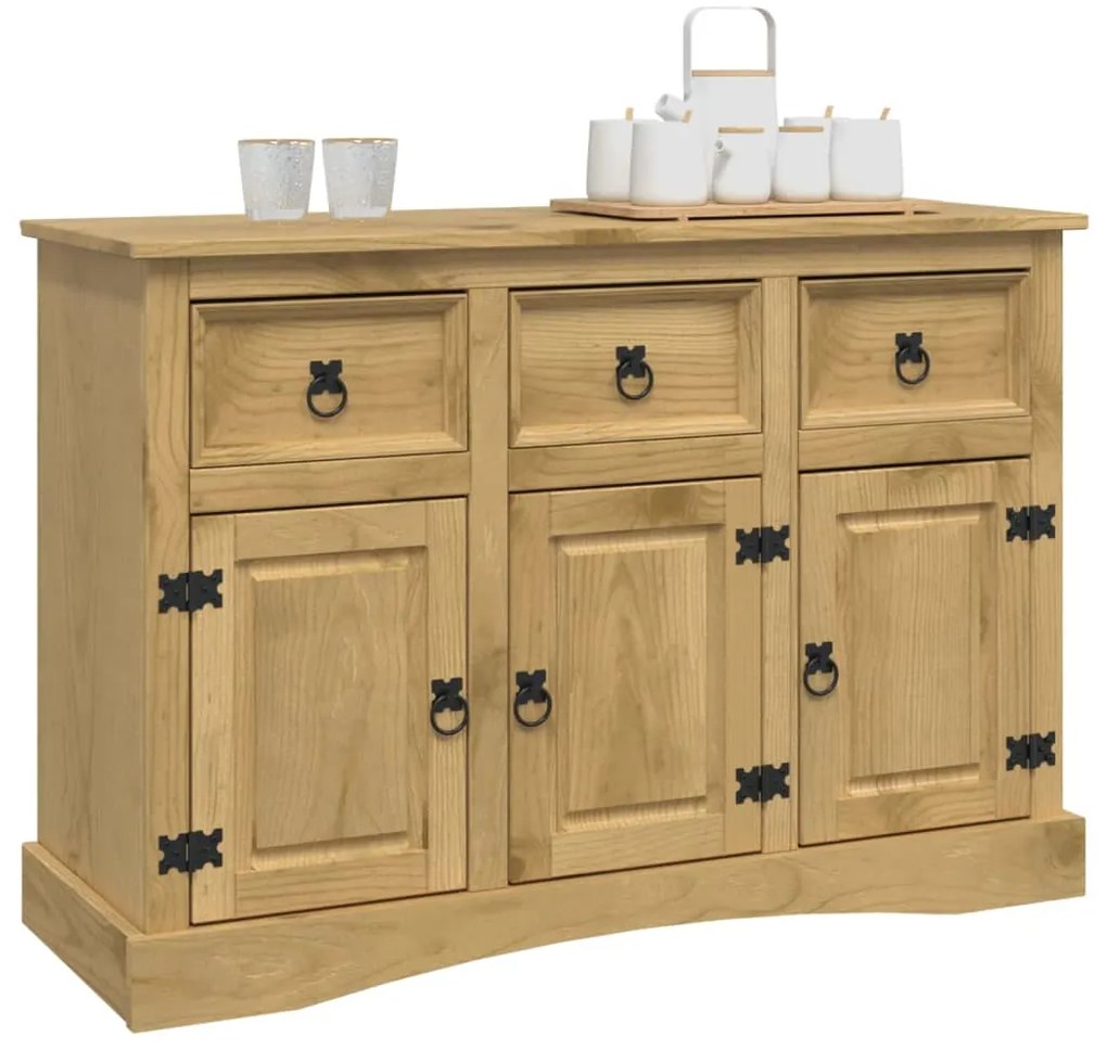 vidaXL Μπουφές Μεξικ. Στιλ Corona 132x43x78 εκ. Ξύλο Πεύκου
