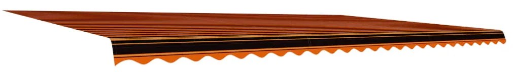 vidaXL Τεντόπανο Πορτοκαλί / Καφέ 600 x 300 εκ. από Καραβόπανο