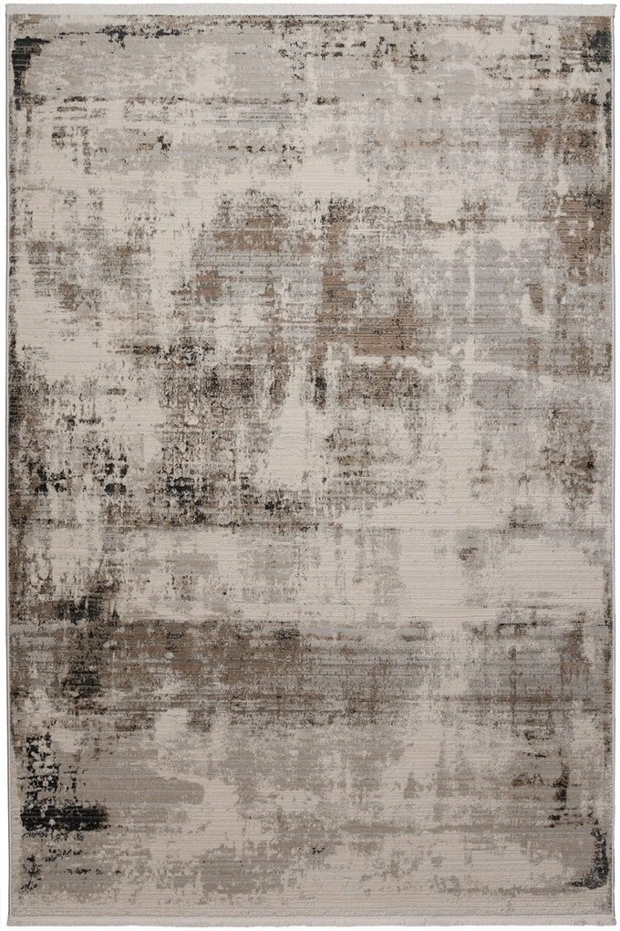 Χαλί Germaine JE80A Light Grey-Grey Βιοκαρπέτ 160X230cm
