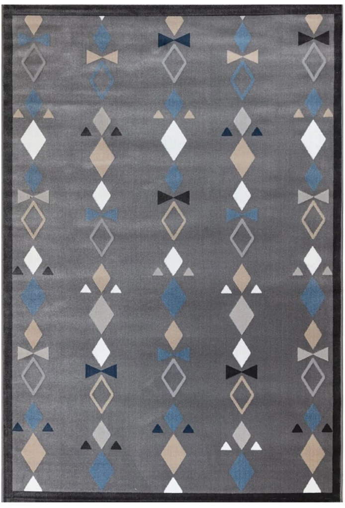 Χαλί Παιδικό Vagio Papillon A652ACD Anthracite-Blue Ezzo 155X230cm