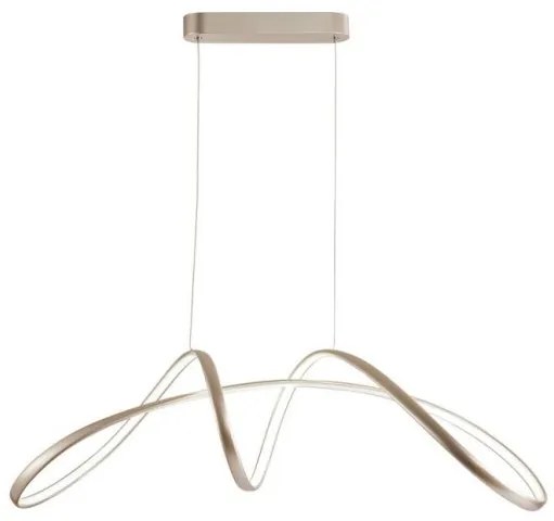 Κρεμαστό Φωτιστικό Οροφής LED Ασημί Caprice 4275300 Viokef 4275300 Ασημί