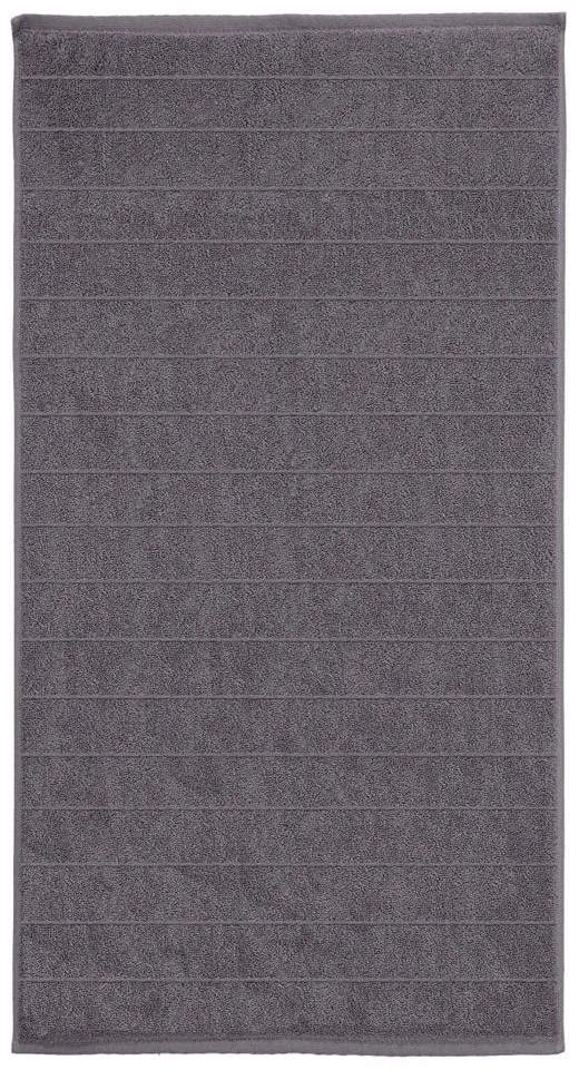Πετσέτα Via Slate Grey Kleine Wolke Σώματος 70x140cm 100% Cotton