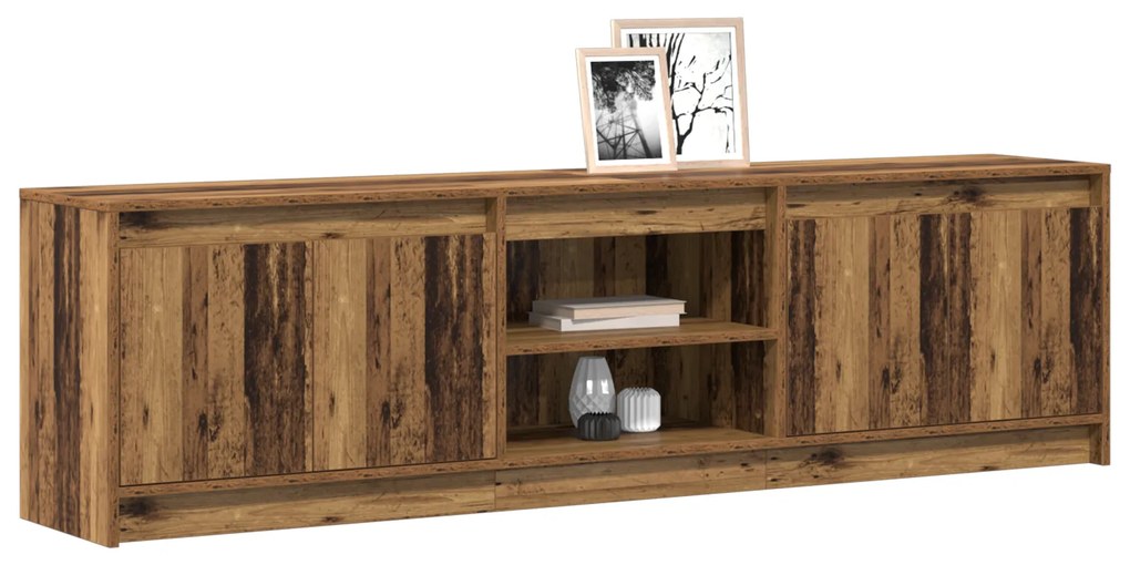 vidaXL Ντουλάπι TV Καφέ 180 x 34 x 50 εκ Επεξεργασμένο ξύλο