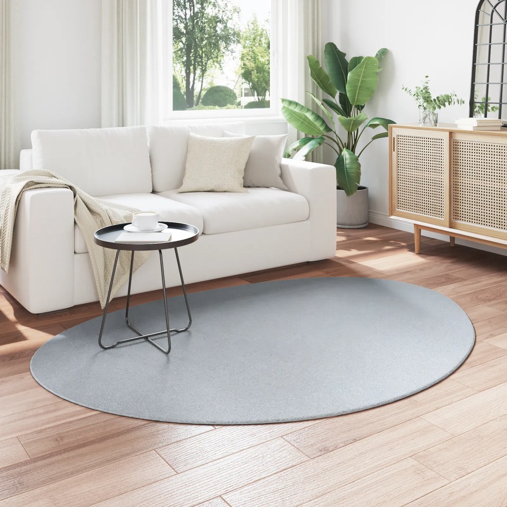 vidaXL Χάλι Γκρι 140 x 200 cm Πολυεστέρας