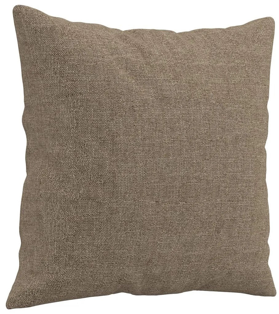 vidaXL Μαξιλάρια Διακοσμητικά 2 τεμ. Taupe 40 x 40 εκ. Υφασμάτινα