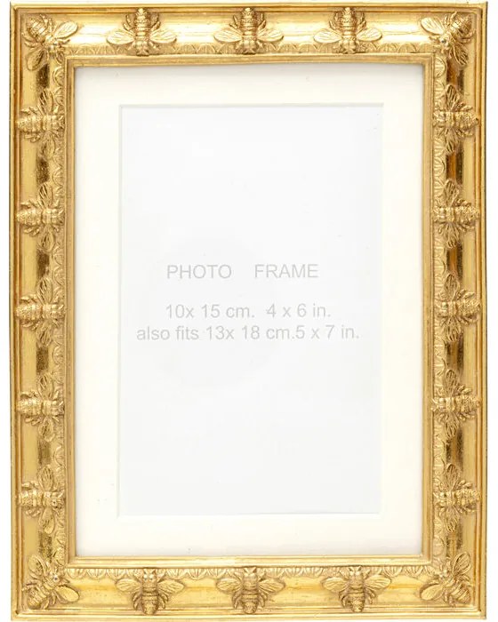 Κορνίζα  Bee Χρυσή 16*1.5*20εκ. - Χρυσό