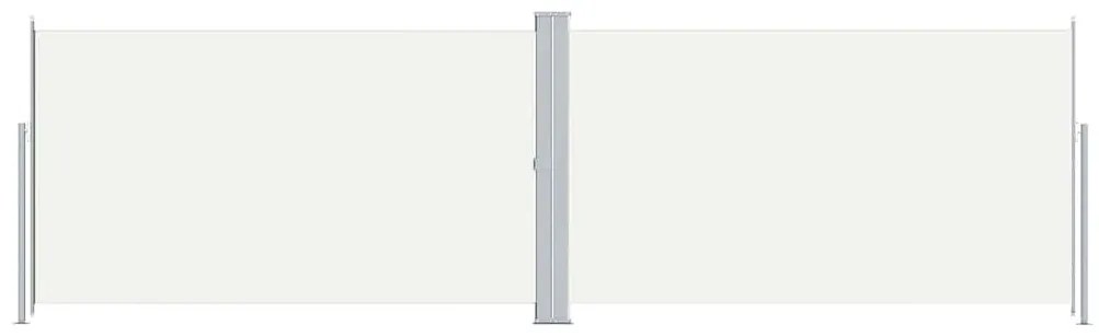 vidaXL Σκίαστρο Πλαϊνό Συρόμενο Κρεμ 180 x 600 εκ.