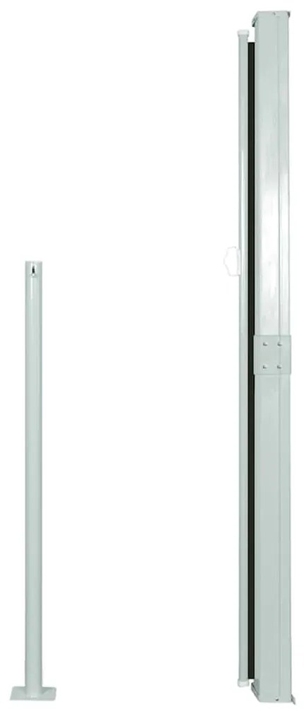 vidaXL Σκίαστρο Πλαϊνό Συρόμενο Μαύρο 140 x 300 εκ.
