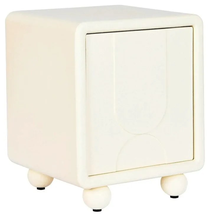Κομοδίνο DKD Home Decor Λευκό Ξύλο MDF 45 x 40 x 55 cm