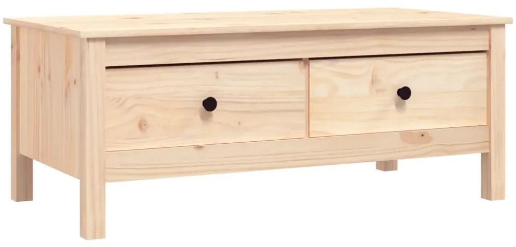 vidaXL Τραπεζάκι Σαλονιού 100 x 50 x 40 εκ. από Μασίφ Ξύλο Πεύκου