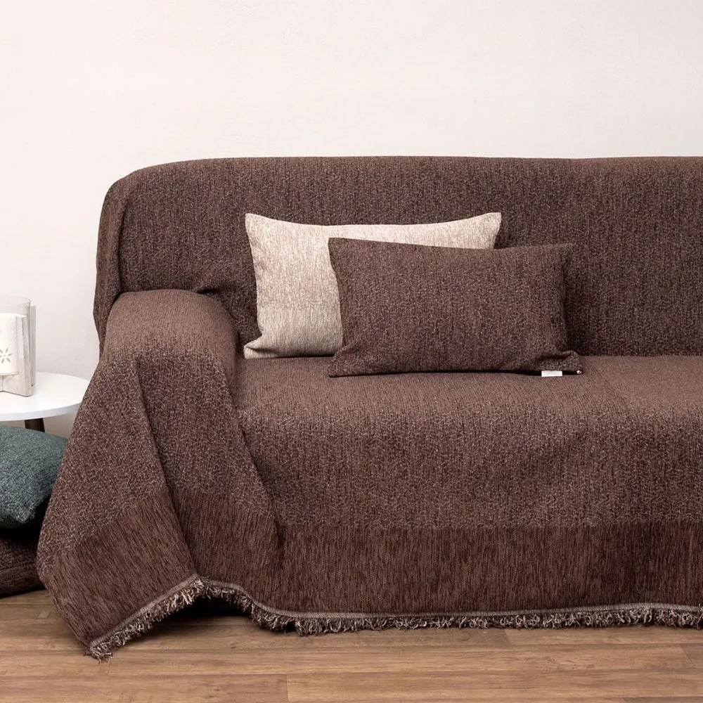 Ριχτάρι 2213 Brown Viopros Two-seater 180x240cm Chenille