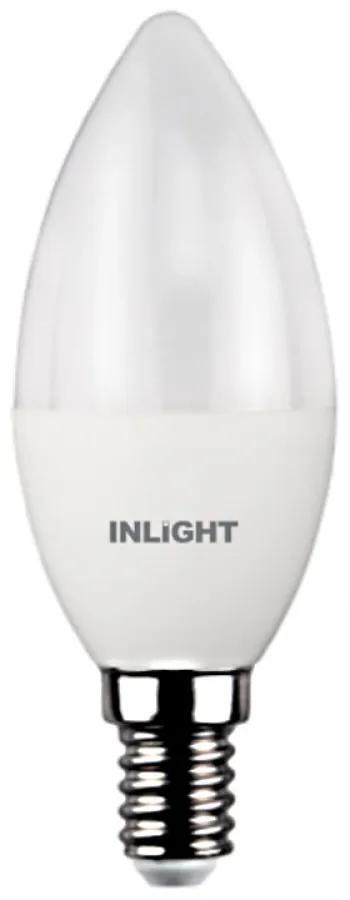 InLight E14 LED C37 5,5watt 4000K Φυσικό Λευκό 7.14.05.13.2