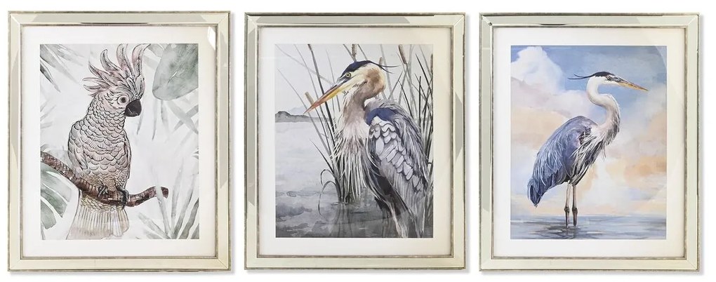 Καμβάς DKD Home Decor πολυστερίνη Καμβάς 40 x 1,6 x 60 cm 56 x 1,6 x 66 cm