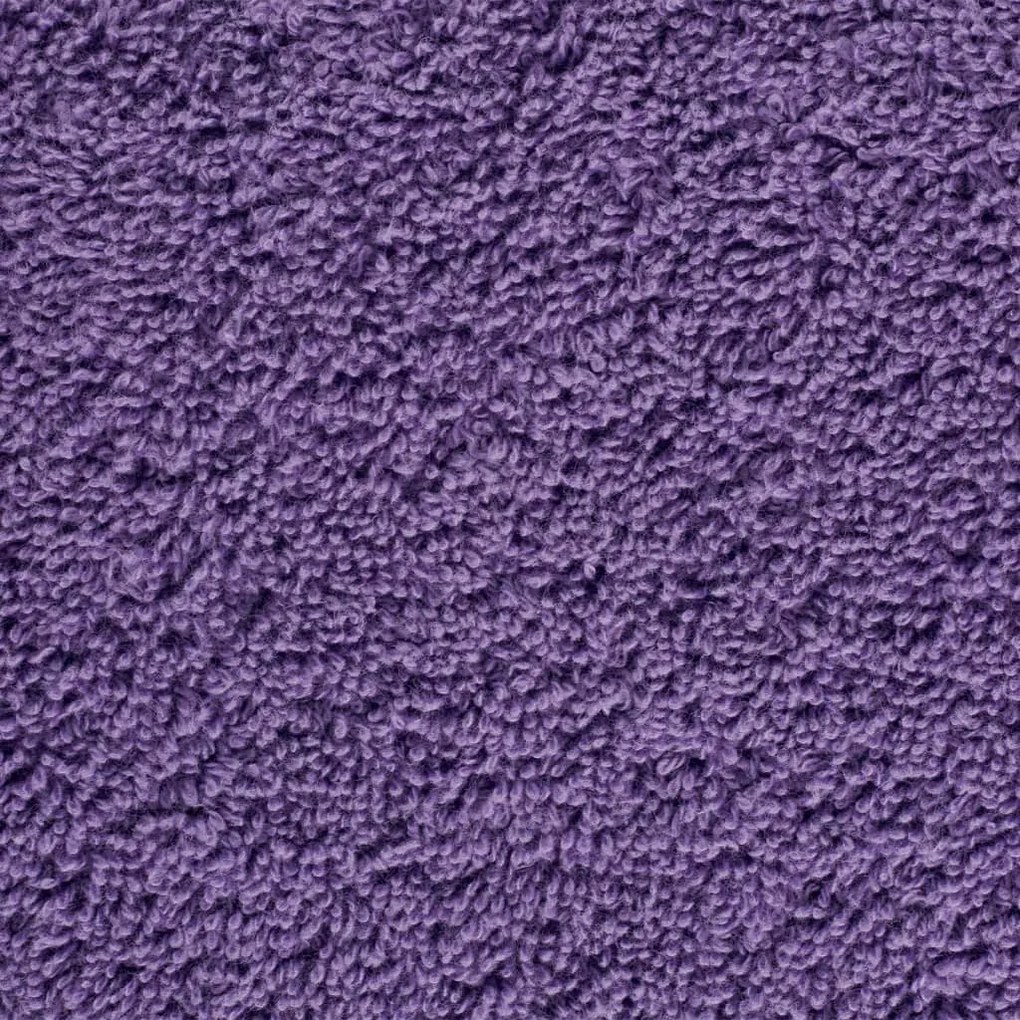 vidaXL Πετσέτες Σάουνας SOLUND 10 Τεμ. Μοβ 80x200 εκ. 600 γρ/μ²