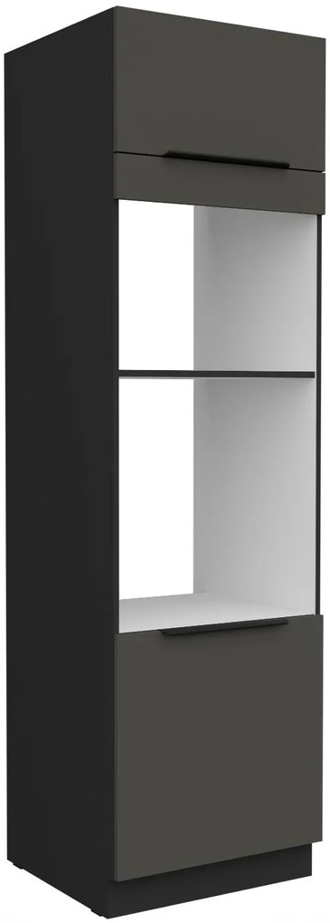 Επιδαπέδιο ντουλάπι Arianna 60 DPM 210 2F-Γκρι