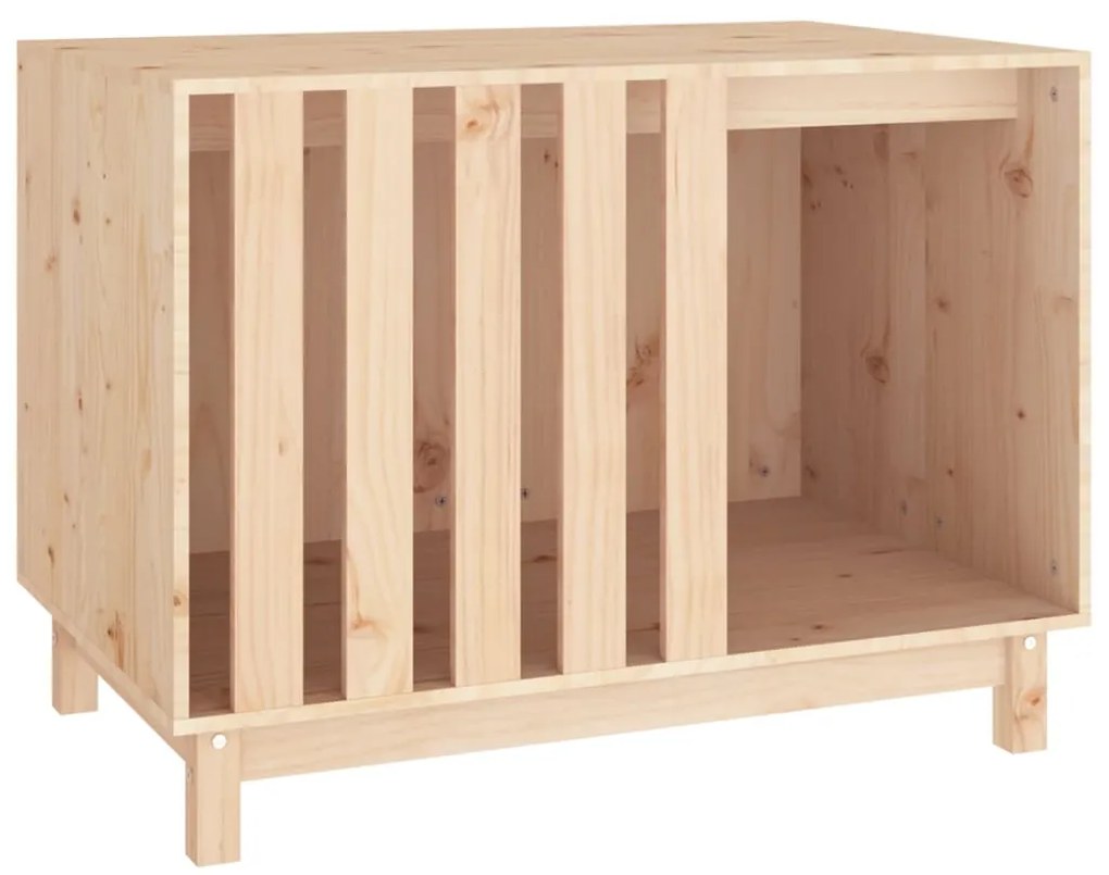 vidaXL Σπιτάκι Σκύλου 90 x 60 x 67 εκ. από Μασίφ Ξύλο Πεύκου