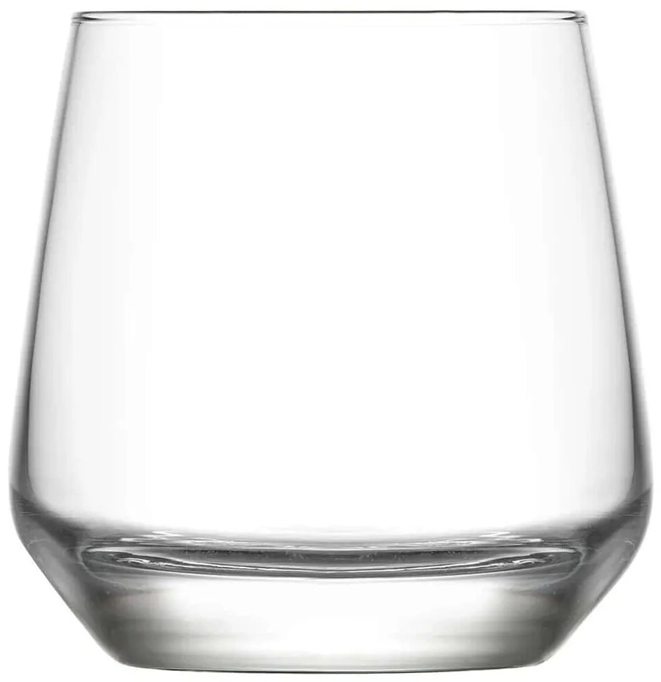 Ποτήρι Ουίσκι (Σετ 6Τμχ) 990LAV1165 7,1x7,1x8,7cm 345ml Clear Hermia Γυαλί