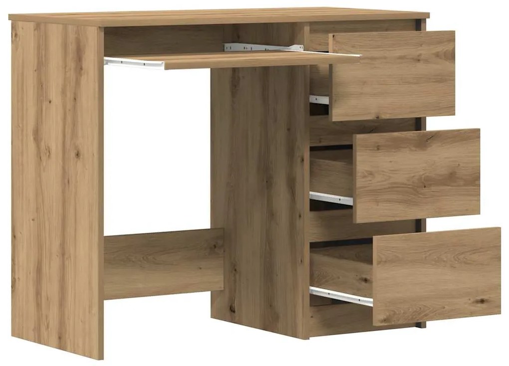 ΓΡΑΦΕΙΟ  ARTISAN OAK 90X45X76 ΕΚ ΚΑΤΑΣΚΕΥΑΣΜΕΝΟ ΞΥΛΟ 861143