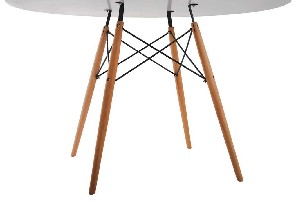 ΣΕΤ ΤΡΑΠΕΖΑΡΙΑΣ 5ΤΜΧ MAGGIE HM21186 MDF TOP &amp; ΠΟΛΥΠΡΟΠΥΛΕΝΙΟ ΣΕ ΛΕΥΚΟ ΧΡΩΜΑ