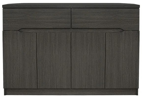 ΜΠΟΥΦΕΣ JOLENE HM2234.01 2 ΣΥΡΤΑΡΙΑ &amp; 4 ΠΟΡΤΕΣ ZEBRANO 120X40X80εκ.