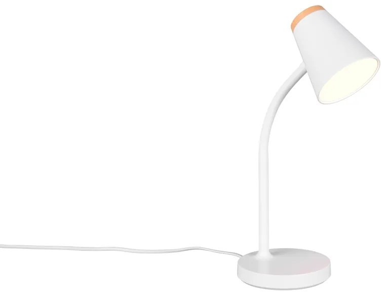 Φωτιστικό Επιτραπέζιο Reality Lighting -RL PONGO R55831101 Λευκό (White) 3000K