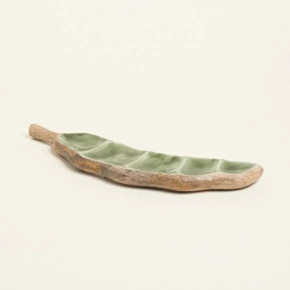 Beauty Home ΠΙΑΤΕΛΑ ΞΥΛΙΝΗ ΜΕ ΣΜΑΛΤΟ ΦΑΣΟΛΙ 10 x 40 cm