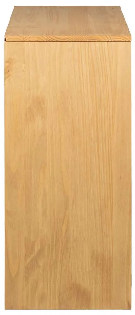 vidaXL Συρταριέρα SAUDA Χρώμα Δρυός 76,5x39x91 εκ. Μασίφ Ξύλο Πεύκου