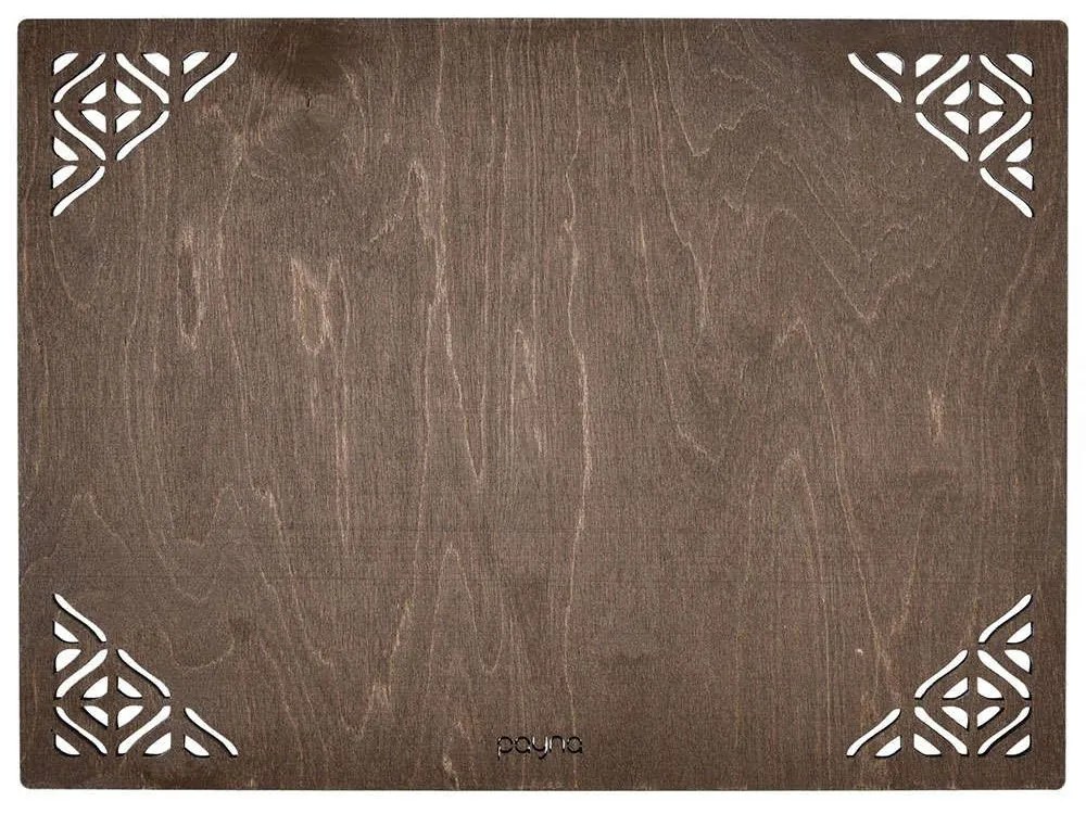 Σουπλά Corpat (Σετ 4Τμχ) 790PYN1108 33x45cm Wenge Hermia Ξύλο
