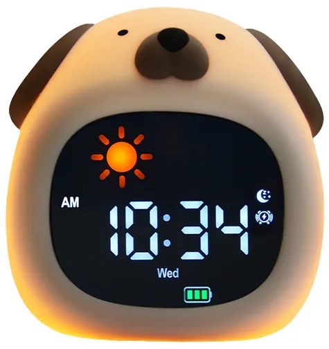 Ξυπνητήρι Ρολόι Kiddoboo SoundGlow Dog