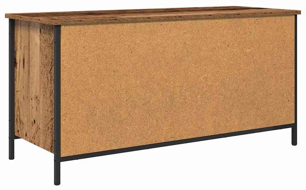 vidaXL Ντουλάπι TV Παλιό Ξύλο 100 x 40 x 50 cm Επεξεργασμένο ξύλο