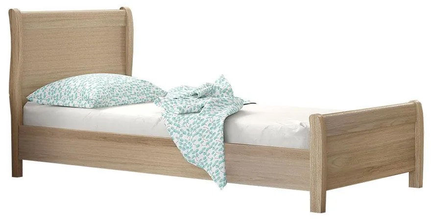 Κρεβάτι TOMS Λάττε, 0.90x200 εκ., χωρίς Μπαούλο