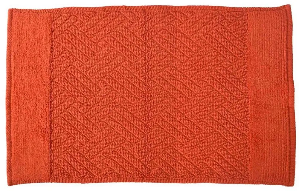 Πατάκι Μπάνιου Syros 05584.003 50x80cm Orange 50 X 80 100% Cotton